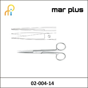 MAR PLUS STANDARD OPERATING SCISSORS STR SH/SH 14.5CM.