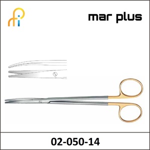 MAR PLUS SERR.TC-LIG. SCISS CVD 14,5 CM