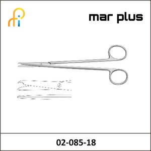 MAR PLUS BUCK LIGATURE SCISSORS STR. 18 CM