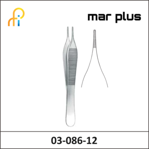 MAR PLUS DRESSING FORCEPS, ADSON, 12 CM