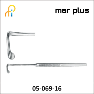 MAR PLUS HOOKLET, MINI-LANGENBECK, 18X6 MM, 16 CM