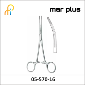 MAR PLUS FORCEPS, ROCHEST.-CARMALT, CVD., 16.5 CM