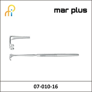 MAR PLUS 2 BLUNT RETRACTOR 14X8 MM, 16 CM