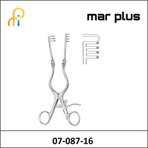 MAR PLUS BLUNT ADSON SPREADER 3X4 Z.16.5 CM
