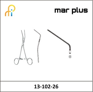 MAR PLUS ANG. DE BAKEY ATR. FORCEPS 26 CM
