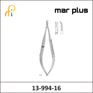 MAR PLUS MICRO SCISSORS, VANNAS, CVD., 16 CM