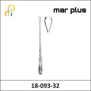 MAR PLUS UTER. CURETTE, 21 MM, SH., RIG., 32 CM