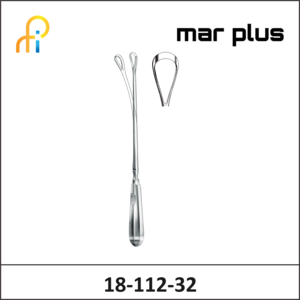 MAR PLUS UTER. CURETTE, 23 MM, SH., MALL., 32 CM