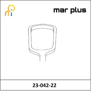 MAR PLUS BECKMANN ADENOID CURETTE 21 MM, 22 CM