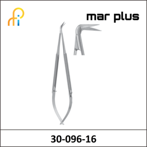 MAR PLUS MICRO SCISSORS 90degreesFINE 165MM