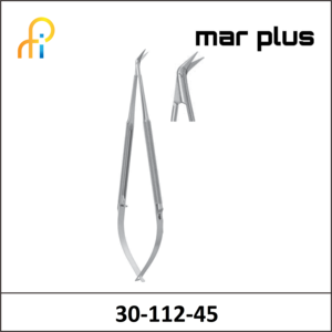 MAR PLUS MICRO SCISSORS DELICATE 45degreesANG.165MM