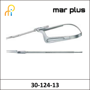 MAR PLUS XS MICRO SCISSORS STR.BL/BL 130MM