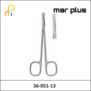 MAR PLUS RAGNELL SCISSORS SQ HDL CVD 135MM