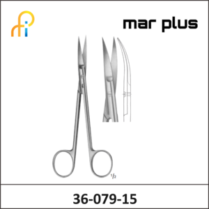 MAR PLUS JOSEPH SCISSORS CVD S/S 150MM