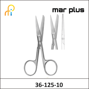 MAR PLUS SURGICAL SCISSORS STR S/B105MM