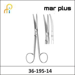 MAR PLUS WERTHEIM SCISSORS CVD 145MM