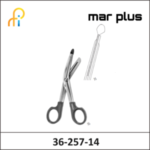 MAR PLUS UNIVERSAL SCISSORS PINK 145MM