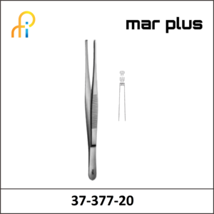 MAR PLUS TISSUE FORCEPS 2X3 200MM
